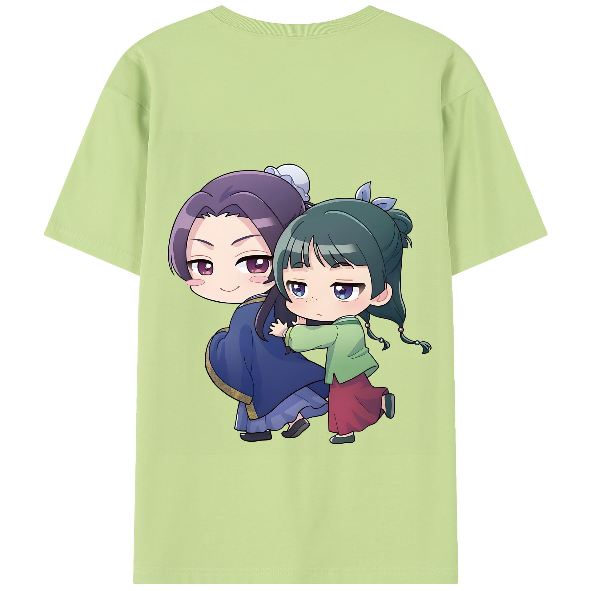 （画像用） 薬屋のひとりごと The Apothecary Diaries 綿100％半袖Tシャツ（背面プリント）